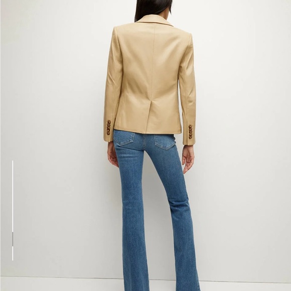 Veronica Beard Leather Dickey Jacket - Picture 6 of 7